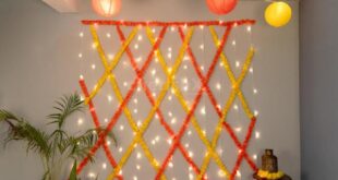 How to make diwali decoration items at home