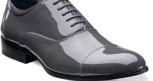 Mens grey dress shoes