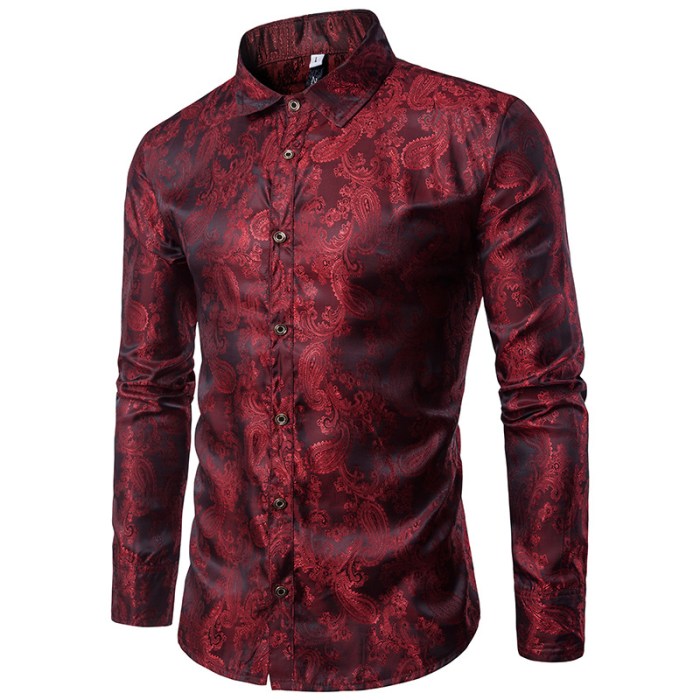 Long sleeve dress shirts for mens