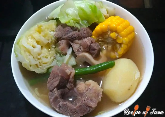 How to cook bulalo-batangas style