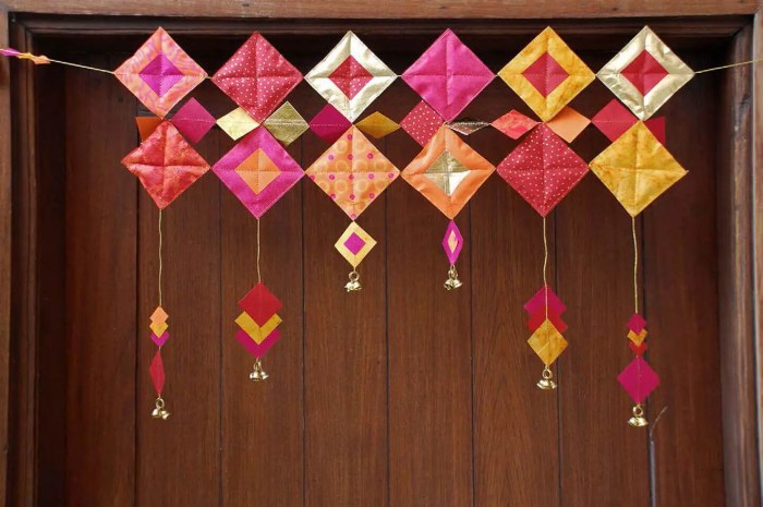 How to make diwali decoration items at home