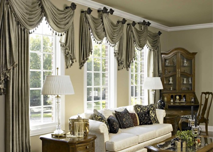 How to decorate room with curtains