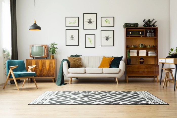 How decorate plain living room