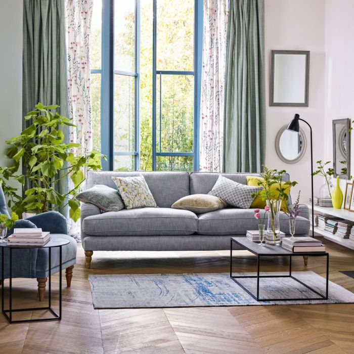 How to decorate a sage green living room