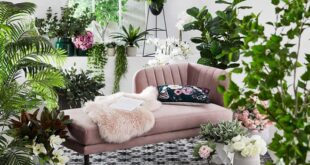 How to decorate living room with artificial plants