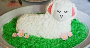 How to make a sheep cake decoration