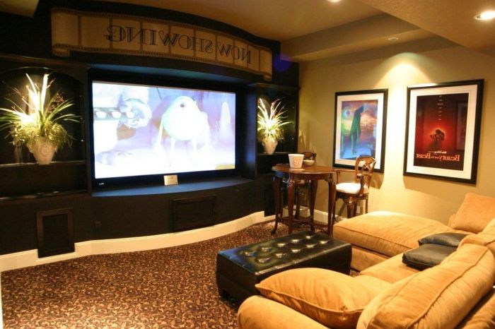 How to decorate a movie lover room