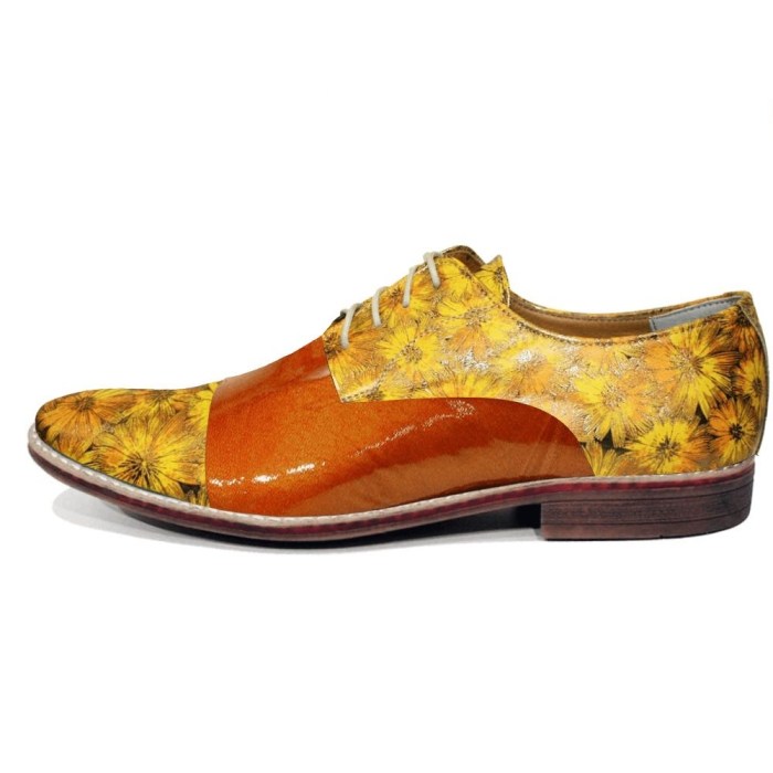 Yellow dress shoes for men