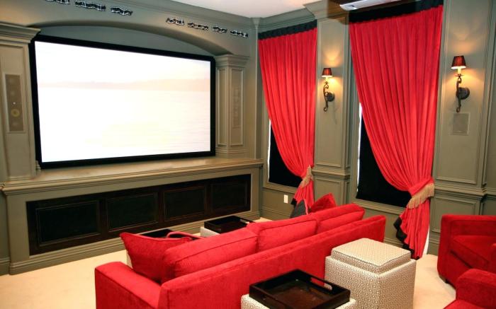 How to decorate a movie lover room