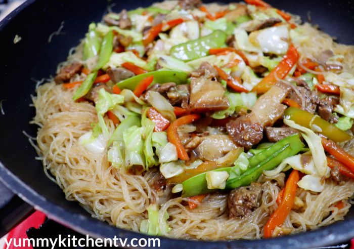 How to cook pancit bihon filipino style