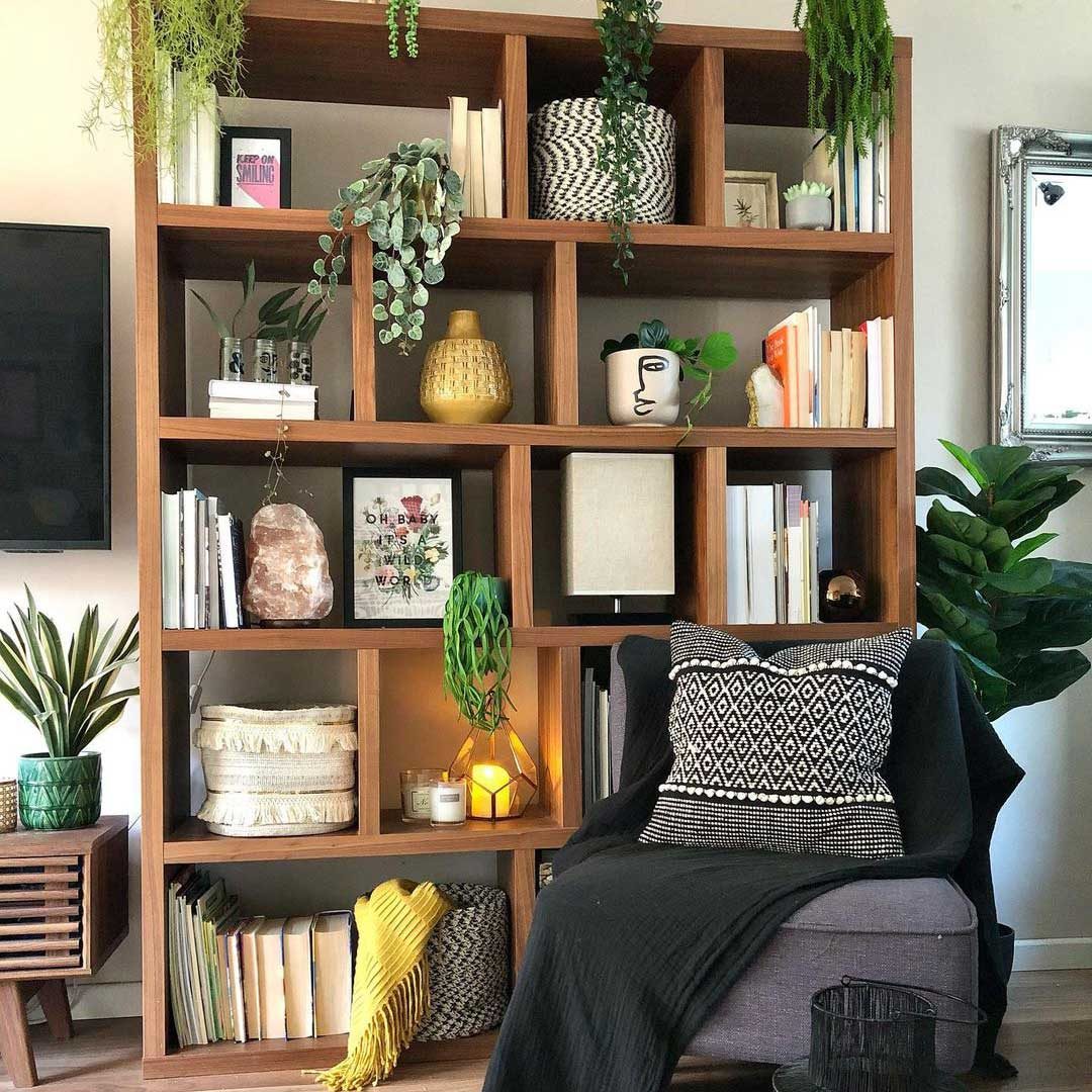 Shelves decorate bookshelves bookshelf uncluttered shelving housebyhoff