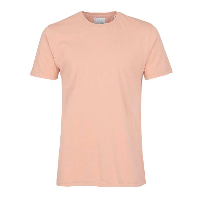 Peach dress shirt for men